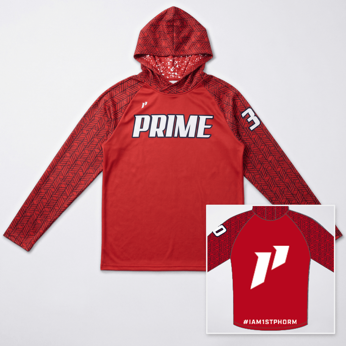 1P Long Sleeve Light Weight Hoodie
