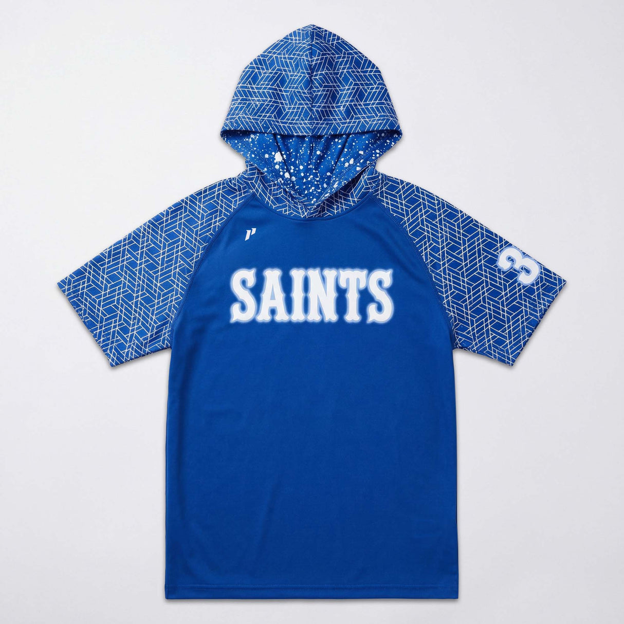 1P Short Sleeve Light Weight Hoodie