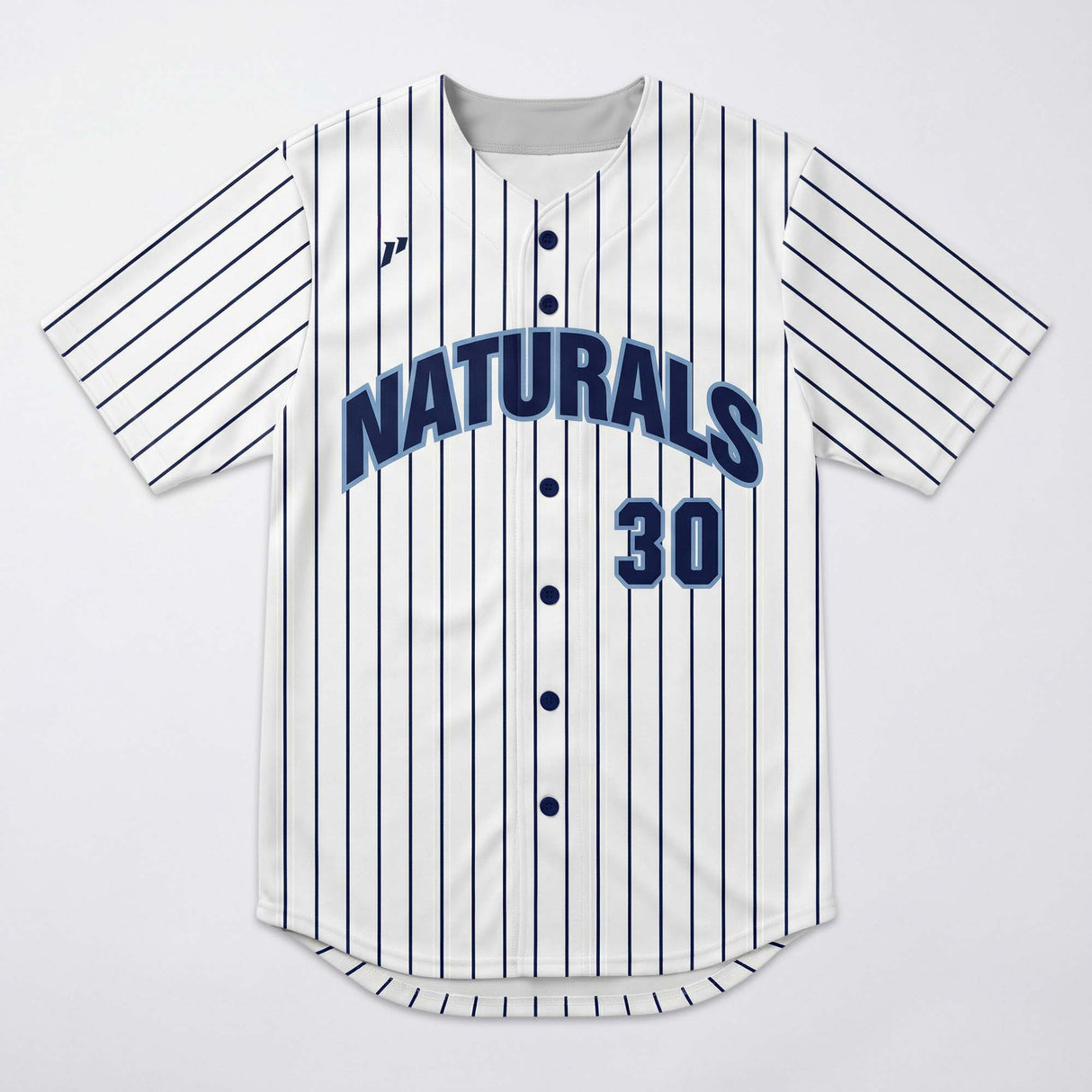 1P Full-Button Baseball Jersey