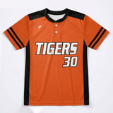 1P Two-Button Baseball Jersey