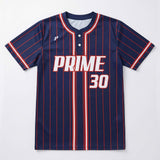 1P Two-Button Baseball Jersey