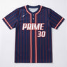 1P Two-Button Baseball Jersey