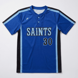 1P Two-Button Baseball Jersey