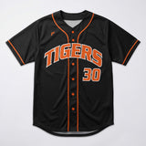 1P Full-Button Baseball Jersey