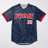 1P Full-Button Baseball Jersey