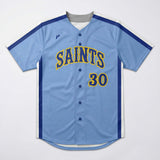 1P Full-Button Baseball Jersey